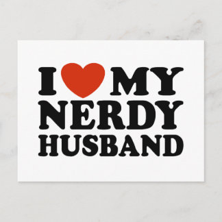Postal Amo A Mi Marido Nerdy