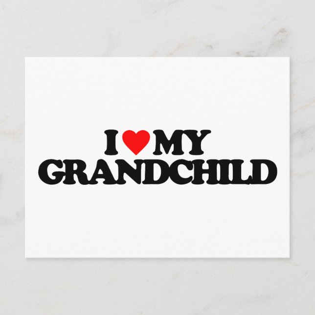 POSTAL AMO A MI NIÑA (Anverso)