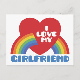 Postal Amo A Mi Novia
