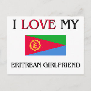 Postal Amo a mi novia eritrea