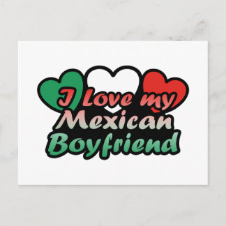 Postal Amo a mi novio mexicano