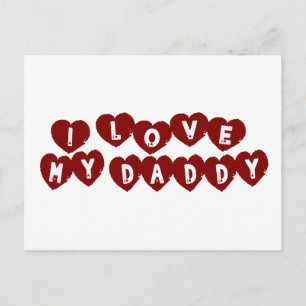 Postal Amo A Mi Papi