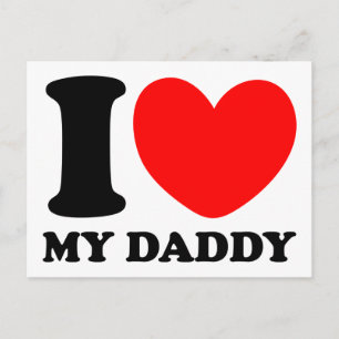 Postal Amo A Mi Papi