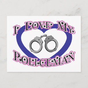Postal Amo A Mi Policía
