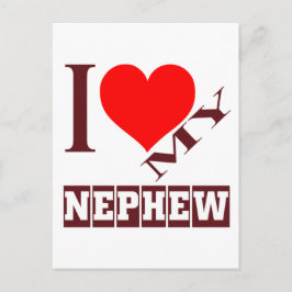 Postal amo a mi sobrino.