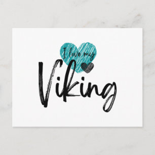 Postal Amo a mi Vikingo