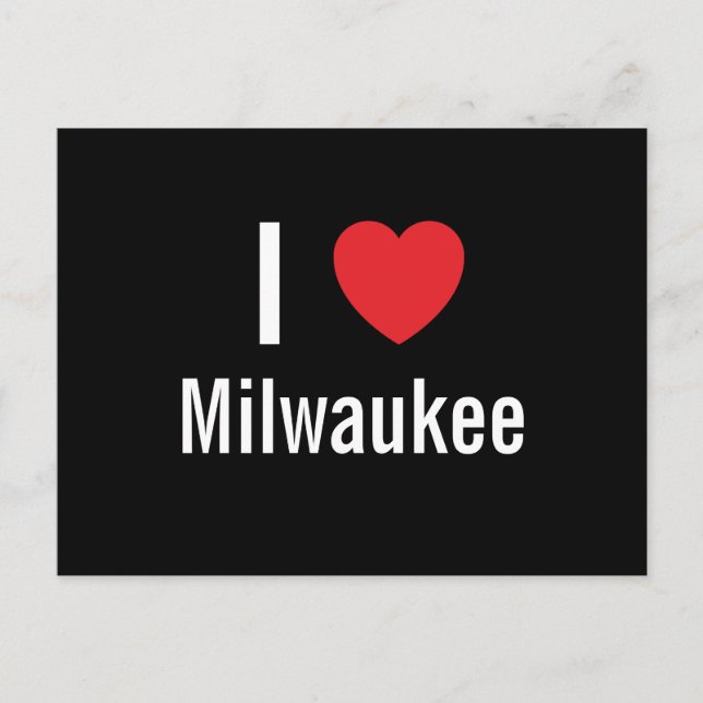 Postal Amo a Milwaukee (Anverso)