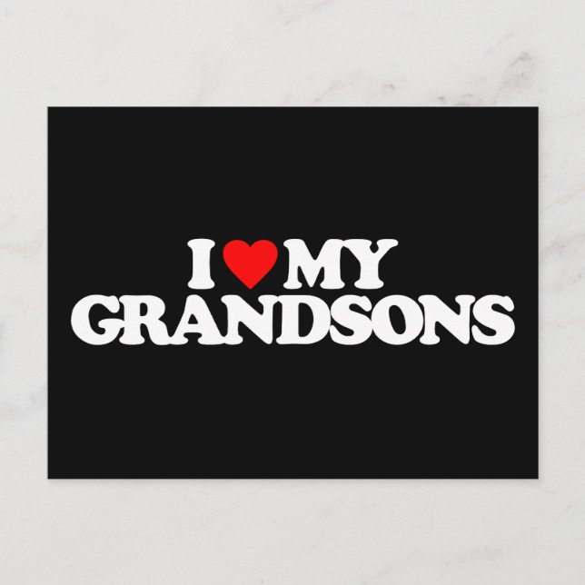 POSTAL AMO A MIS ABUELOS (Anverso)