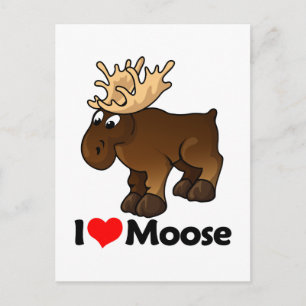 Postal Amo a Moose