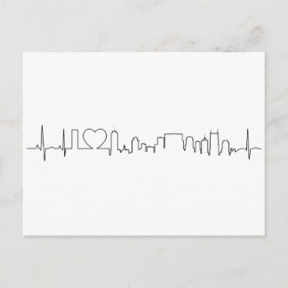 Postal Amo a Nashville en un estilo extraordinario