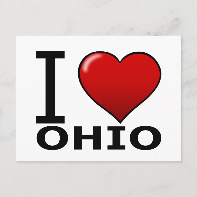 POSTAL AMO A OHIO (Anverso)