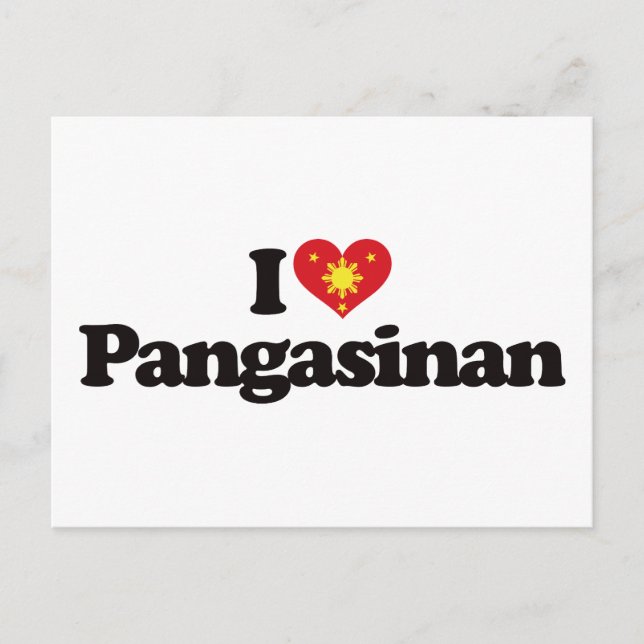 Postal Amo a Pangasinan (Anverso)
