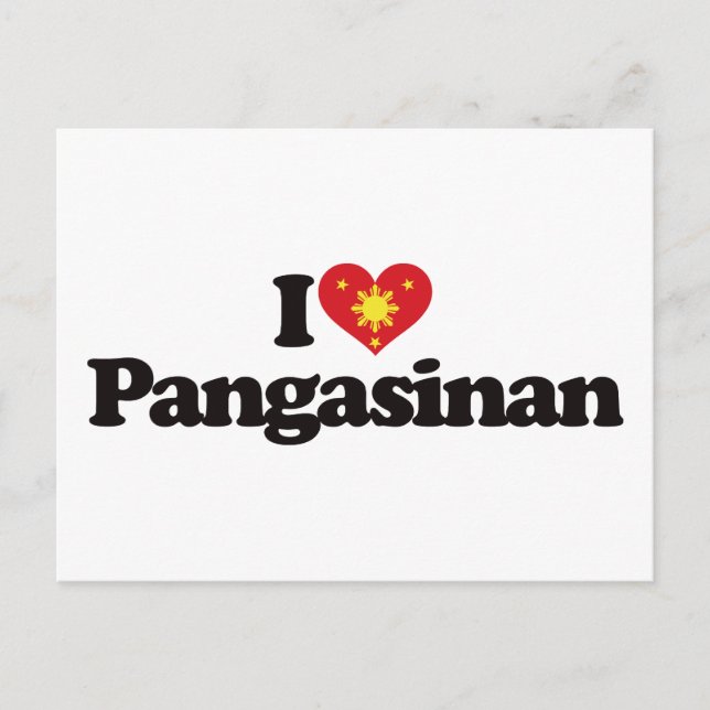 Postal Amo a Pangasinan (Anverso)