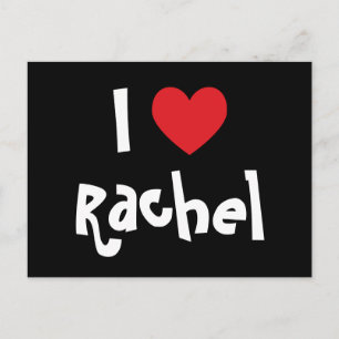 Postal Amo a Rachel