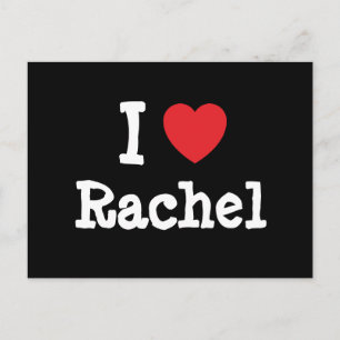 Postal Amo a Rachel heart T-Shirt