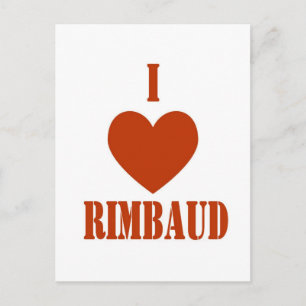 Postal Amo a Rimbaud