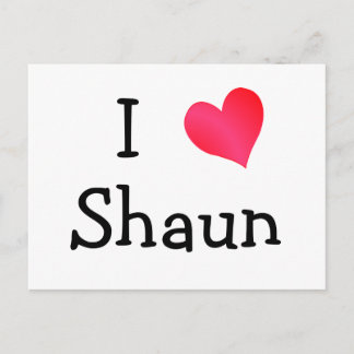 Postal Amo a Shaun