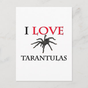 Postal Amo a Tarantulas