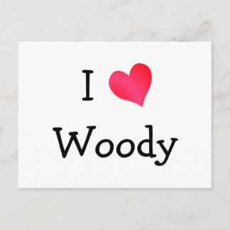 Postal Amo a Woody