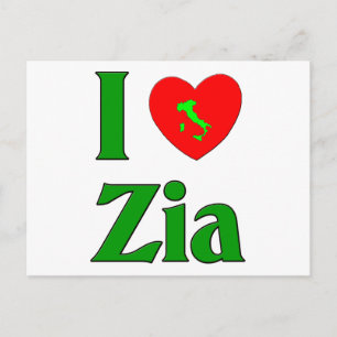 Postal Amo a Zia