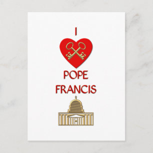 Postal Amo al Papa Francisco