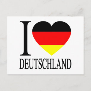 Postal Amo Alemania Alemania Alemania Alemania Bandera Co