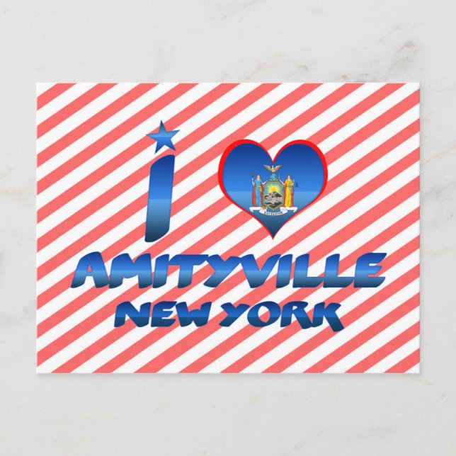 Postal Amo Amityville, Nueva York (Anverso)