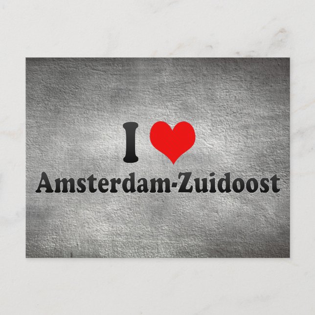 Postal Amo Amsterdam-Zuidoost, Países Bajos (Anverso)