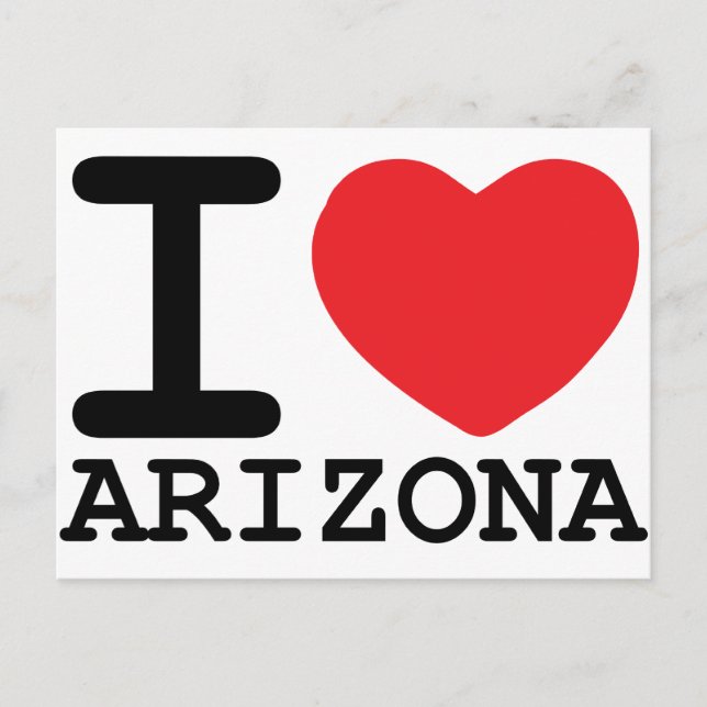 Postal Amo Arizona (Anverso)