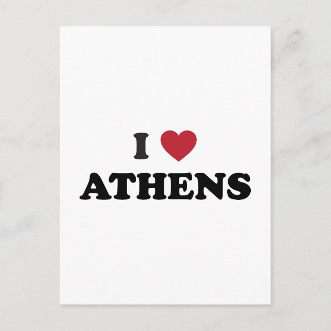 Postal Amo Atenas Georgia (Anverso)