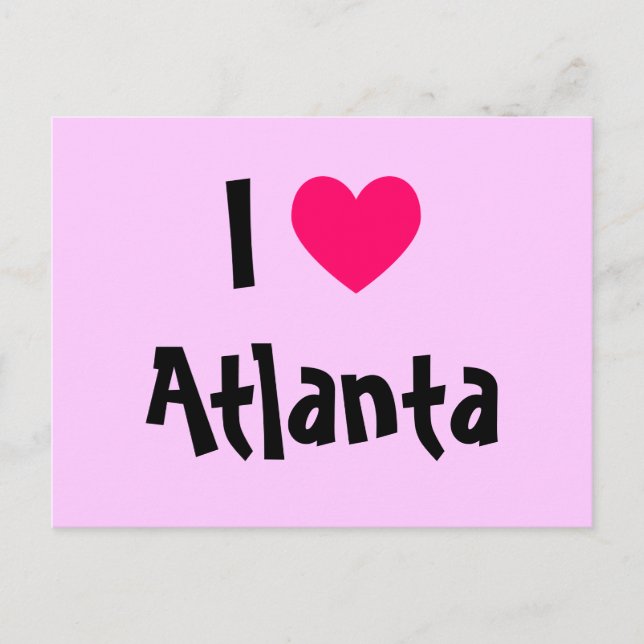 Postal Amo Atlanta (Anverso)
