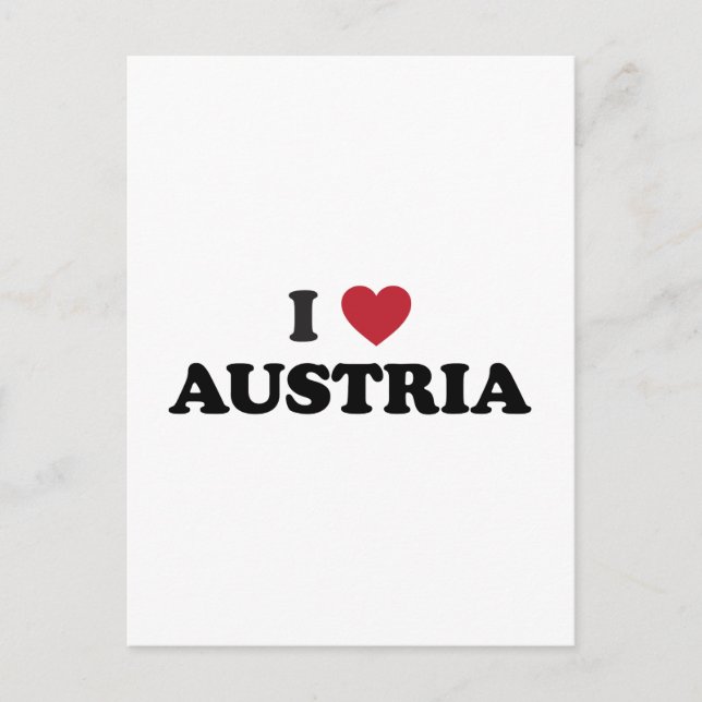 Postal Amo Austria (Anverso)