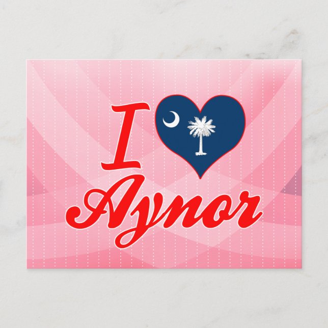 Postal Amo Aynor, Carolina del Sur (Anverso)