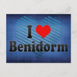 Postal Amo Benidorm, España