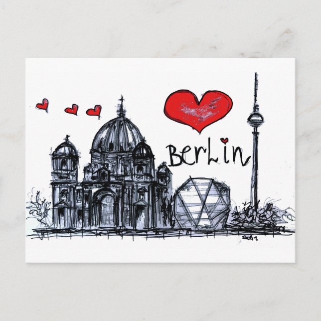 Postal Amo Berlín (Anverso)