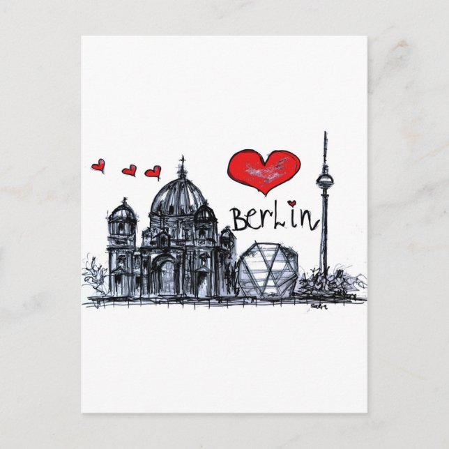 Postal Amo Berlín (Anverso)