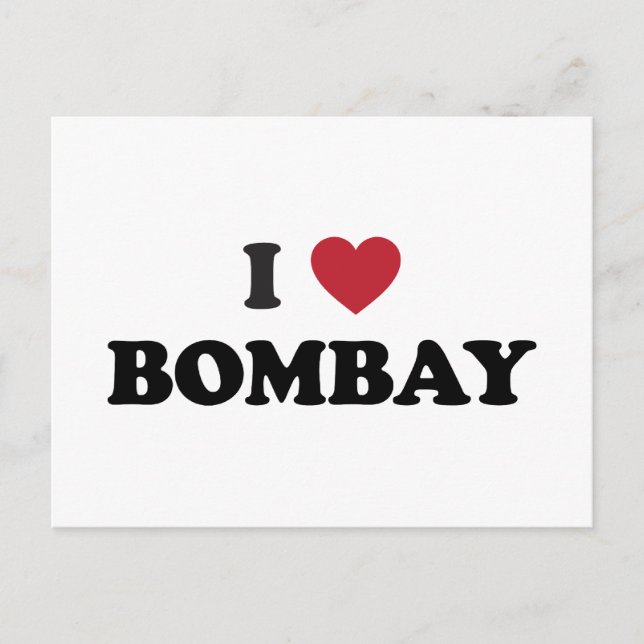 Postal Amo Bombay India (Anverso)