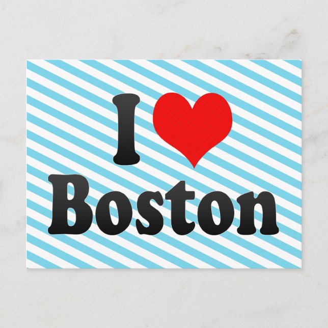 Postal Amo Boston (Anverso)