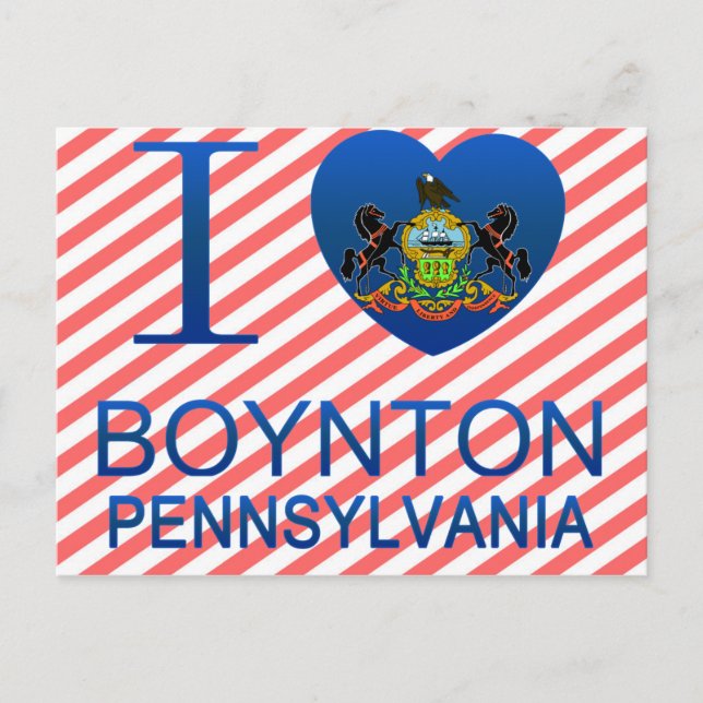Postal Amo Boynton, PA (Anverso)