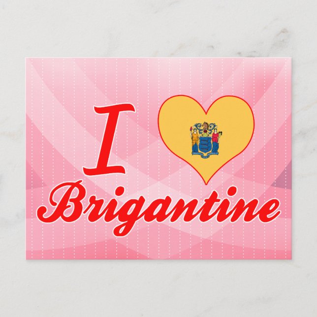 Postal Amo Brigantine, Nueva Jersey (Anverso)