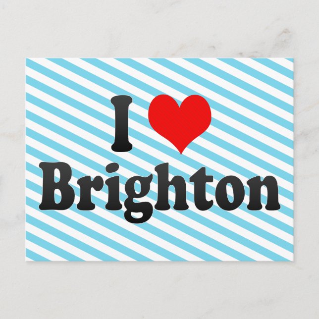 Postal Amo Brighton, Reino Unido (Anverso)