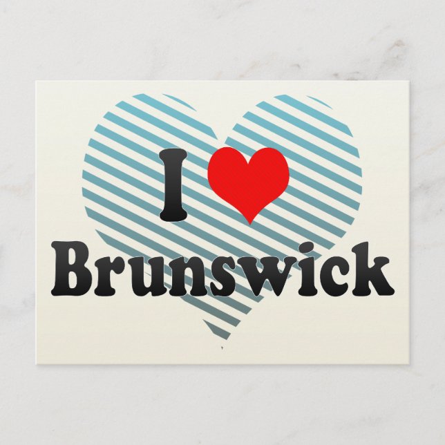 Postal Amo Brunswick, Estados Unidos (Anverso)