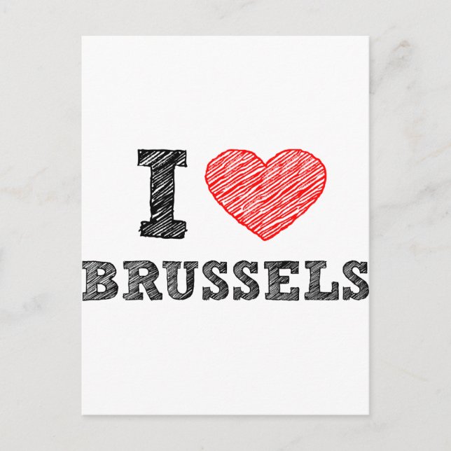 Postal Amo Bruselas (Anverso)
