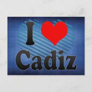Postal Amo Cádiz, España