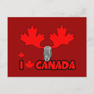 Postal Amo Canadá
