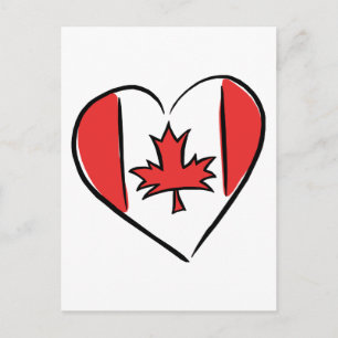 Postal Amo Canadá