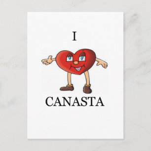 Postal amo canasta