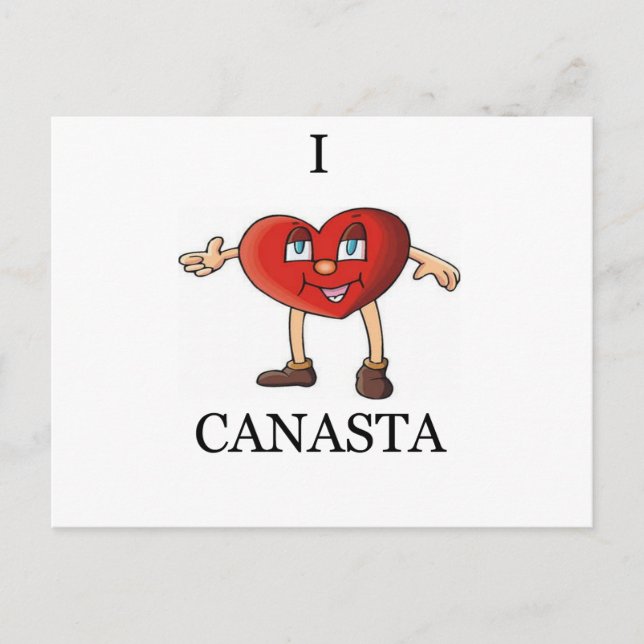 Postal amo canasta (Anverso)