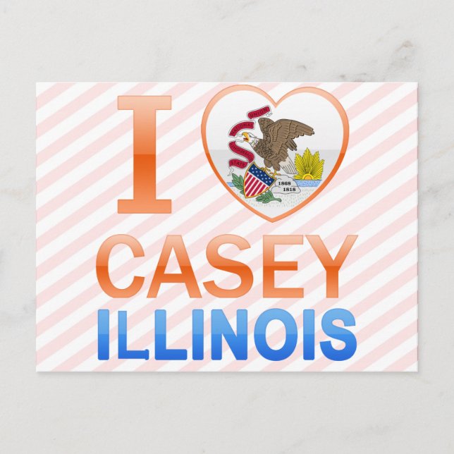 Postal Amo Casey, IL (Anverso)