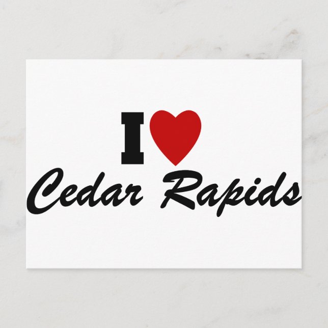 Postal Amo Cedar Rapids (Anverso)